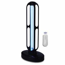 Lámpara de sobremesa UVC, de luz ultravioleta para la desinfección de virus y bacterias.
