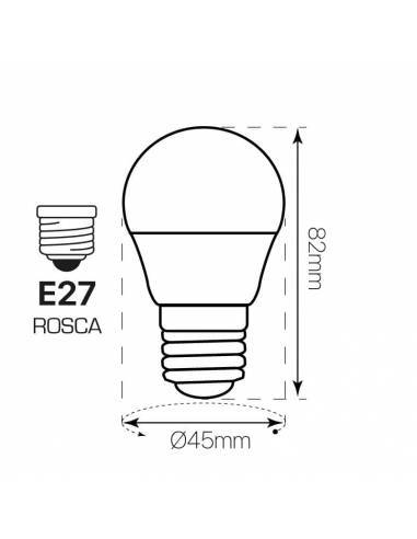 ▷ Bombilla dimmable LED ✺ REGULABLE 6W E27