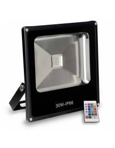 Proyector LED 50W de exterior, modelo FORK RGB