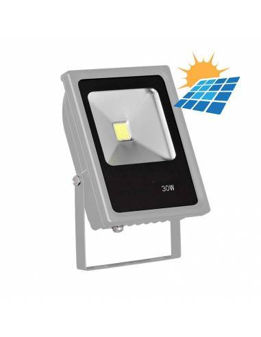 Proyector LED 30W exterior, CONCORD para placas solares.