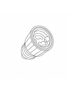 ADAPTADOR PARA PODER UTILIZAR LAS BOMBILLAS DICROICAS GU10 en ROSCAS DE E27. 2