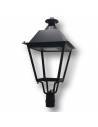 Farol led exterior, modelo VILLA de 60W, ON-OFF. Luminaria residencial.