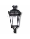 Farol led exterior, modelo PALACIO de 60W, ON-OFF. Luminaria clásica estilo Fernandino.