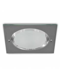 Foco empotrable, GREY 2 X 26W de bajo consumo.
