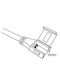 Conector con cable para tiras de led directas a red 220V, monocolor. 2