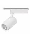 Foco led para carril trifásico, TRACK.24, proyector con chip CREE de 30W, color blanco.