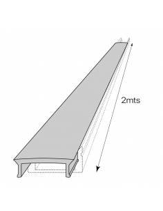 Difusor opal para perfil aluminio S-173 de 2 metros. 2