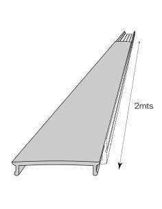 Difusor opal para PERFIL D-235, 2 metros. 2