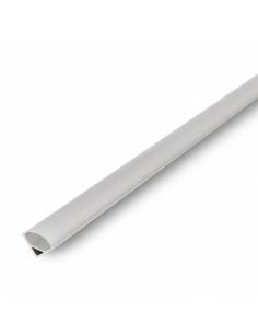 Perfil de aluminio E-163 ESQUINA de 2 metros, para tiras de led.