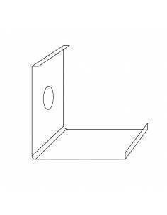 Clip metálico, grapa de sujeción del perfil E-163 de esquina, para tiras de led. 2