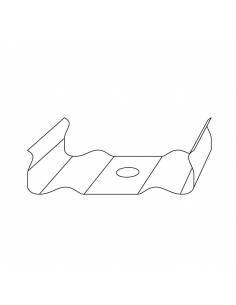 Clip metálico de sujeción para perfil aluminio S-179 flexible. 2