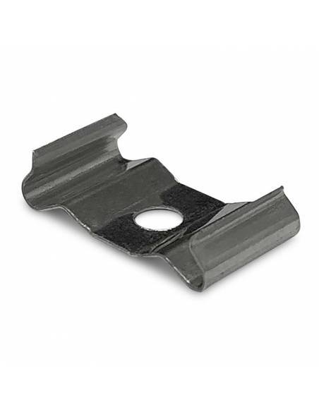 Clip metálico de sujeción para perfil aluminio S-179 flexible.