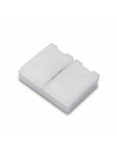 Unión directa 2 pin para tiras de led 12V y 24V monocolor. Imagen en cerrado.