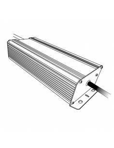 Transformador para tira LED de 24V. Driver con protección IP67 y 150W. 2