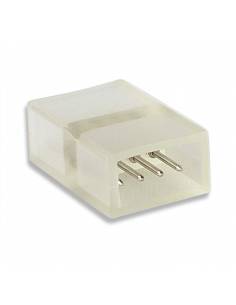 Conector y unión directa de 4 pines para tiras led RGB de 220V-230V, directas a red.