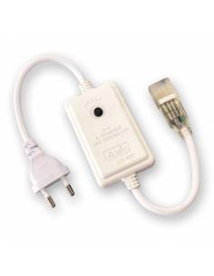 Alimentador más Push RGB, 230V, para tiras LED RGB directa a red de 220V-230V.