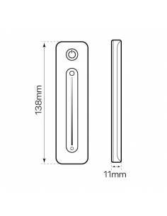 Mando a distancia, EMISOR.2, para tiras LED monocolor de 12V y 24V. 2