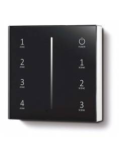 Mando a distancia, EMISOR.3, para tiras led monocolor. Color Negro. Colocación en superficie.