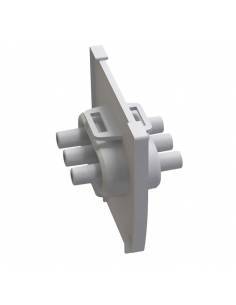 Pieza para conexión intermedia de luminarias led lineales MARKET.