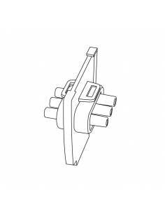 Pieza para conexión intermedia de luminarias led lineales MARKET. 2