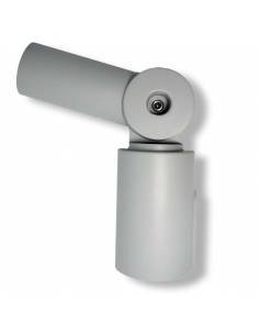 Codo rotula para colocación de farolas a mástiles urbanos.
