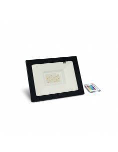 Proyector led de 30W para exterior, Modelo ECO. RGB con mando a distancia.