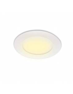 Downlight LED 9W, Slim redondo color blanco. 2