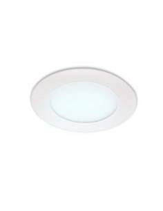 Downlight LED 9W, Slim redondo color blanco. 2