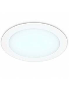 Downlight LED 24W, Slim redondo color blanco. 2