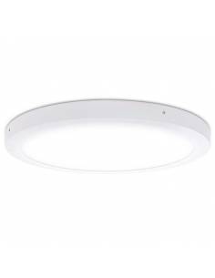 Plafón led, modelo SLIM, redondo de 48W, color blanco. 2