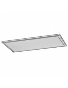 Panel led 60x30, ECO MODE de 24W, color gris aluminio.