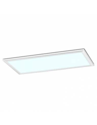 Panel LED, rectangular de 120 x 60 cms, de 80W, color blanco. Luz fría.