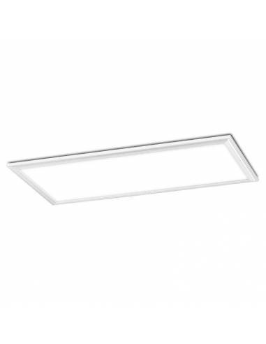 Panel LED, rectangular de 120 x 60 cms, de 80W, color blanco. Luz neutra.