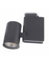 Foco led para carril, modelo TRACK.05. Proyector de 30W. Color GRIS.