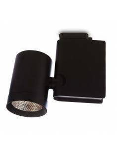 Foco led para carril, modelo TRACK.05. Proyector de 30W. Color NEGRO.