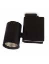 Foco led para carril, modelo TRACK.05. Proyector de 30W. Color NEGRO.