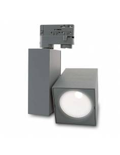 Foco led para carril trifásico PHILIPS, TRACK.10, proyector de 35W. Color blanco. 2