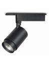 Foco led para carril trifásico, TRACK.24, proyector con chip CREE de 30W, color negro.