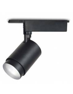 Foco led para carril trifásico, TRACK.24, proyector con chip CREE de 30W, color negro. 2
