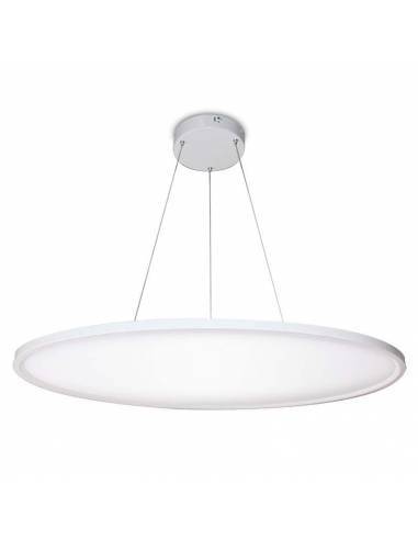 Lámpara circular LED, modelo PLANET, luminaria de 60W, colgante. Luz blanca.