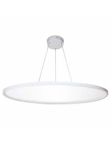 Lámpara circular LED, modelo PLANET, luminaria de 85W, colgante. Luz neutra (blanca).