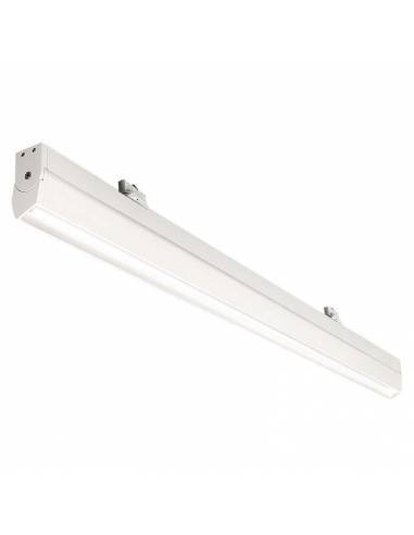 Luminaria LED lineal SWING-TRACK de 60W. Para carriles universales track. 150 longitud. Luz neutra (blanca)