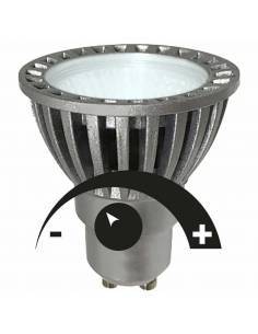 BOMBILLA DICROICA LED COB 1X6W GU10 D-ECO REGULABLE. 2