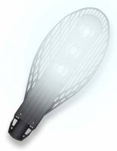 Luminaria LED exterior vial, BLADE de 100W, alumbrado público. 2