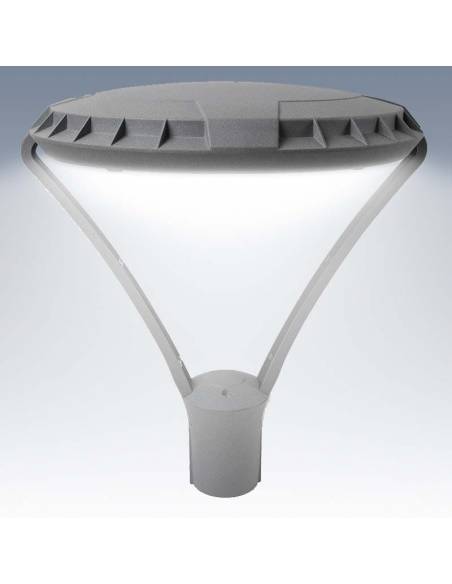 Farol led exterior, modelo DIVO de 40W, luminaria de aspecto moderno. Luz neutra (blanca).