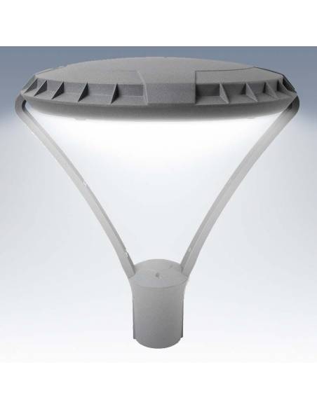 Farol led exterior, modelo DIVO de 40W, luminaria de aspecto moderno. Luz neutra (blanca).