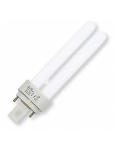 Bombilla bajo consumo PRILUX PL-D de 2 pines, 13W. 2