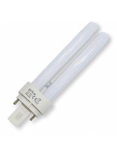 Bombilla bajo consumo PRILUX PL-D de 2 pines, 13W.