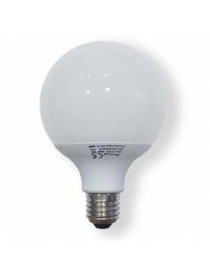Bombilla de bajo consumo PRILUX GLOBO de 20W, rosca casquillo E27.