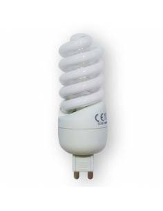 Bombilla de bajo consumo PRILUX MICRO SPIRAL de 9W, conexión G9.
